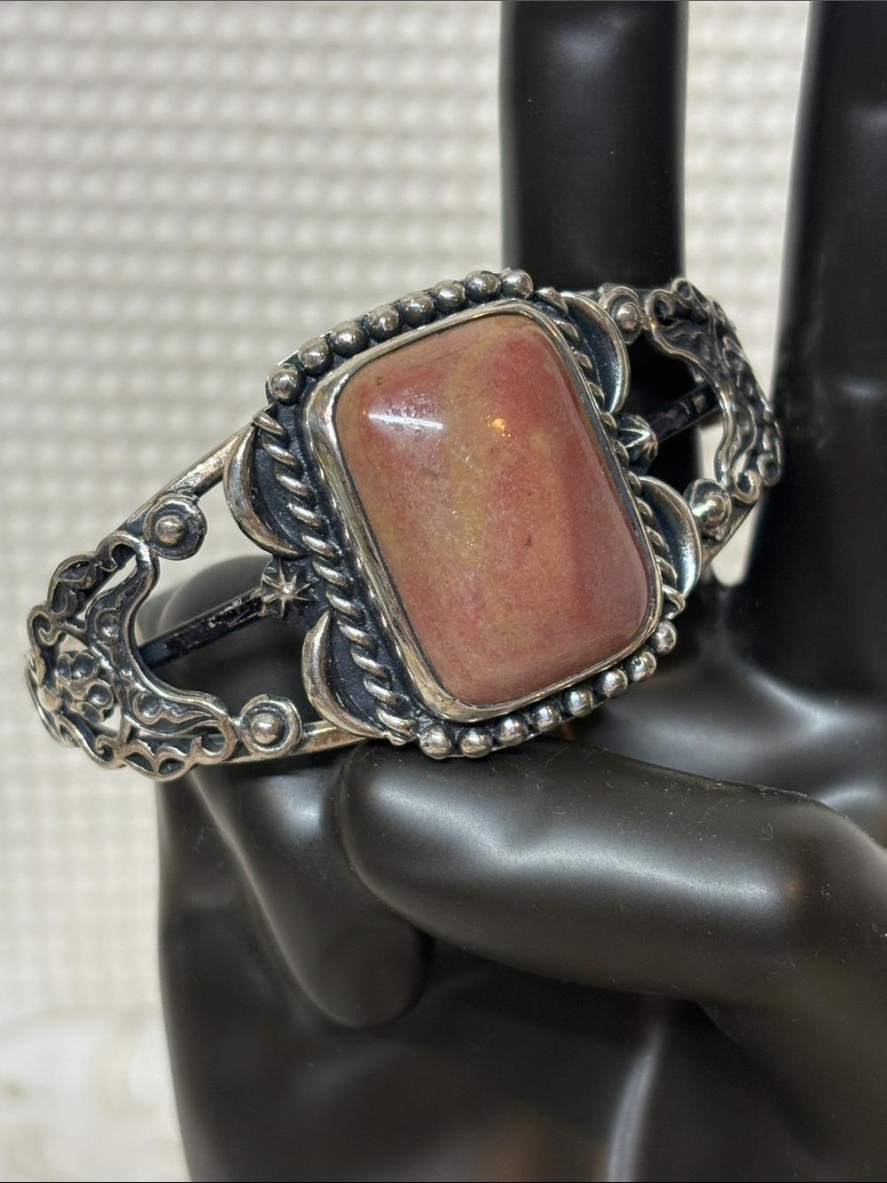 Sterling silver cuff bracelet